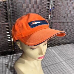 Nike | Denver Broncos NFL Pro Line Hat | Orange Strapback Baseball Cap